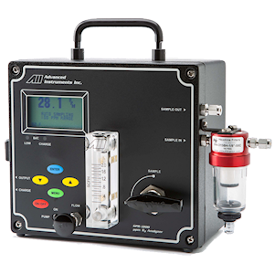 用于气体纯度监测的便携式氧分析仪 - AII GPR-1200/3500